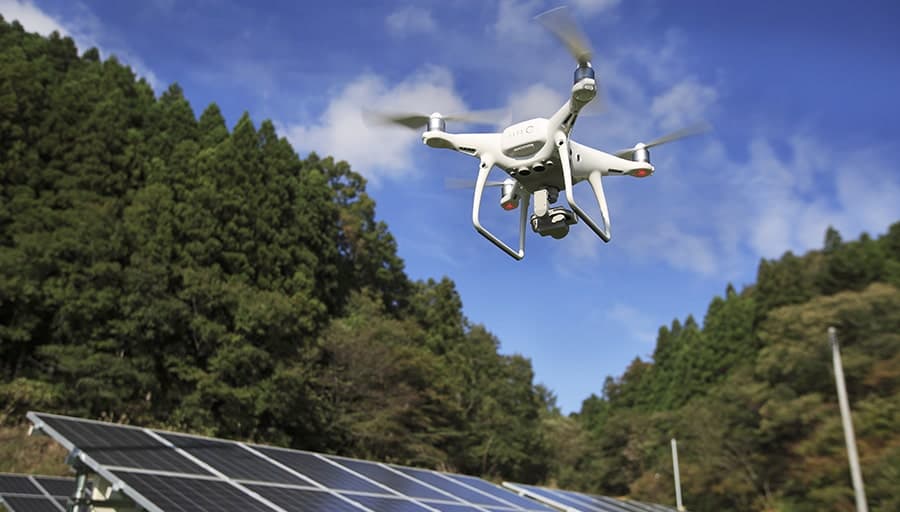 Flying Drone In Singapore