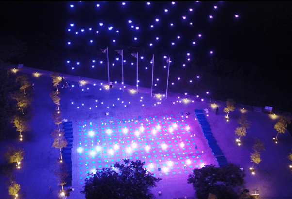 Opening Ceremony for Suzuki Cup 2020 | 300 Drones Light Up The Sky