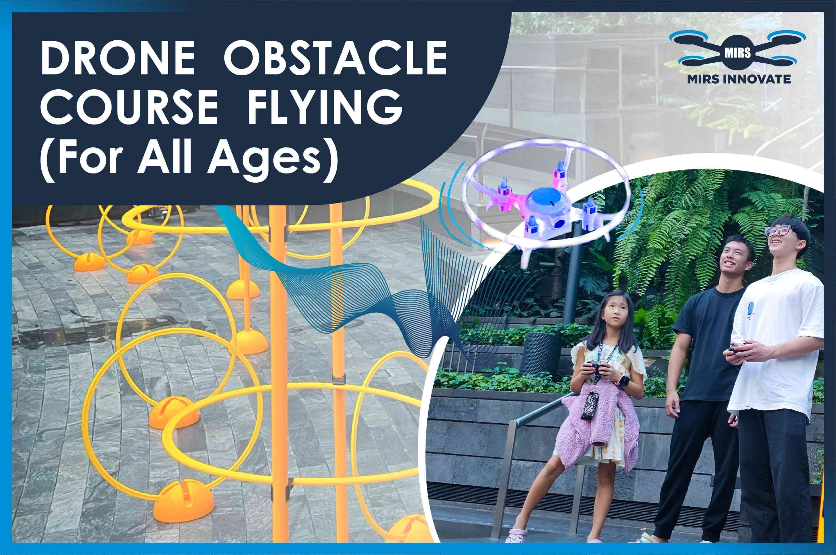 Drone Obstacle Course Flying